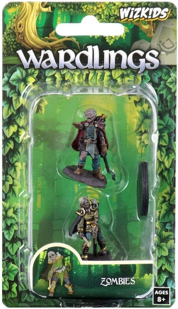 WizKids Wardlings Painted RPG Figures: Male & Female Zombie
