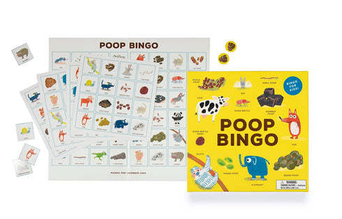 Poop Bingo by Laurence King: A Hilarious Educational Game for Kids!