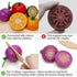 Wooden Play Food for Kids - Kitchen Cutting Fruits and Vegetables for Toddlers, Educational Toys