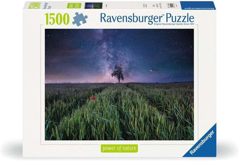 Ravensburger Puzzle 12000799 - Nachthimmel ueber dem Kornfeld, 1500 Teile Puzzle for Adults from 14 Years