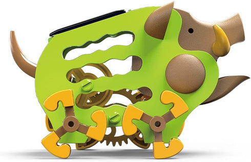 Solar Wild Boar Energy Kit for Kids, Solar Powered Robotics, Educational STEM Birthday Kits Ages 8 and Up