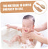 Set KOMBIUDA Hair Brush with Soft Bristles and Comb Gentle Scalp Cleaning and Bath Brush for Newborns Parents