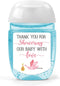 EKSPLODI Hand Sanitizer Labels Thank You for Showering Our Little One with Love