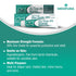 MEDPURA 20% 3 oz, Baby Diaper Rash Cream with Zinc Oxide for Treatment, Relief & Prevention, Hypoallergenic