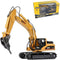 Gemini&Genius 1:50 Scale Diecast Drill Excavator Construction Site Vehicle Toys - Digger and Driller Collectibles