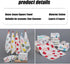 LINGBI DAMI 6 (19.7x9.8 inches), Yellow chick print Cotton square towel with layers of gauze washable children's face