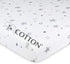 100% 38" 24" Pack (Pack 2) American Baby Company Natural Cotton Fitted Mini Crib Sheet x - Soft & Breathable Small