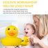 b&h Baby Thermometer, Infant Bath Floating Toy Safety Temperature Water Thermometer (Classic Duck)