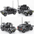 Armored Vehicle Building Block Toy, Military Vehicle for Age 6-12+, Army Battle Brick Model Gifts for Boys