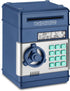 Piggy Bank, Electronic Password Cash Coin Can, Auto Scroll Paper Money Saving Box Toy Gift for Kids