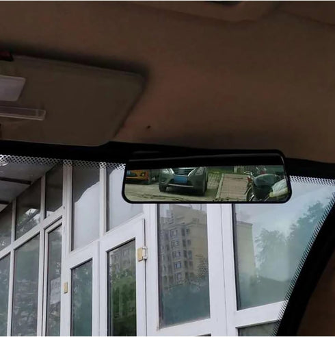 Generic Car Rear Mirror Interior Rear View Mirror with PVC Sucker Wide-Angle Rearview Mirror Baby Kids Monitor Reverse