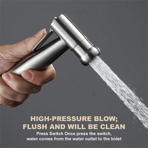 RWYRBNSL Women's Wash Faucet Sprayer Full Pressure and Leakproof HandheldToilet Sprayer Kit | Hand Held Cloth Diaper