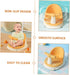 SECFOU Bath Seat for Months Anti-Slip Bathtub Support Chair with Compact Lightweight Design Safe Sitting Bath for Small