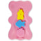 HALLO Soft Infant Bath Sponge, Skid Proof Baby Bath Mat, Newborn Odor Free (Pink)