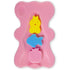HALLO Soft Infant Bath Sponge, Skid Proof Baby Bath Mat, Newborn Odor Free (Pink)