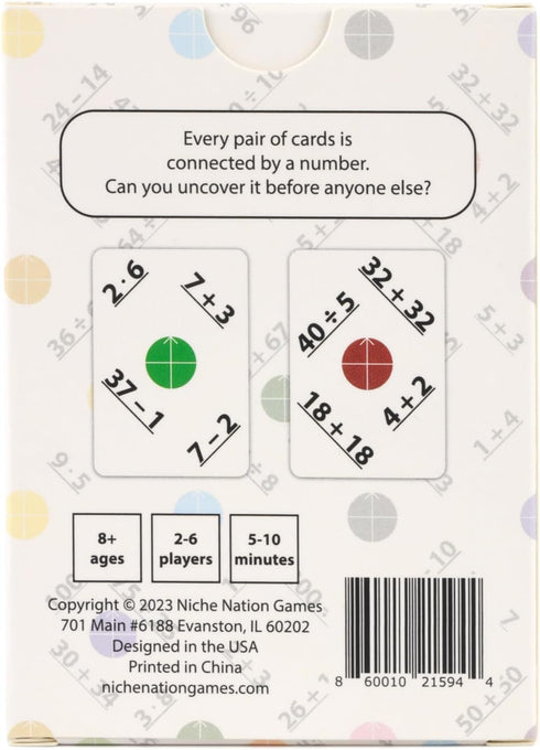 Numli - 4th, 5th, 6th, 7th Grade Math Practice Game- More Fun Than Flash Cards - Add, Subtract, Multiply, Divide - Classroom Games - Middle School Games