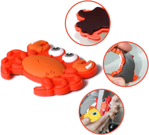 Fridge Magnet for Toddlers, Cute Rubber Animal Magnets for Educational Learning Toy Gift