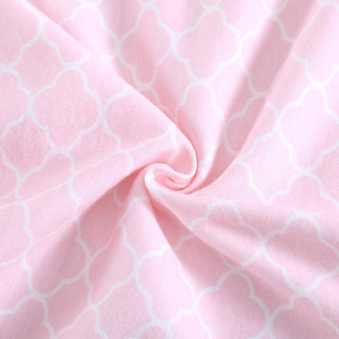 Swaddle Sack for Baby, 3-Ways Adjustable Cotton Sleeping Bag for Newborn Boys and Girls (Pink, 6-12 Months)