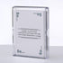 Zonon 24 Pieces Clear Deck Case, Card Organizer Compatible with MTG TCG Plastic Playing Card Case baseball Trading Deck