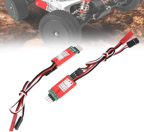 RC Lights Controller, Third Channel Control Switch Receiver Cord for Model Car Lights, Spare Parts