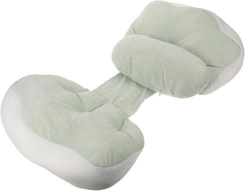 Levemolo Maternity Sleeping Pillow for Pregnant Women Green-Tone Pregnancy Support Pillow for