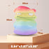 9.9inches Anboor Jumbo Squishies Rainbow Monster Toy Kawaii Gaint Soft Animal Toy Slow Rising Scented Squishys Stress