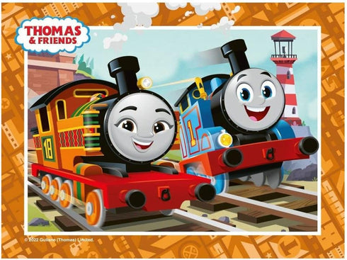 Ravensburger Thomas & Friends Jigsaw Puzzles for Kids Age 3 Years Up - 4 in a Box (12, 16, 20, 24 Pieces)