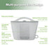 50oz/1500mlReusable Teethers,Grey/2PCS Haakaa On-The-Go Silicone Microwave Steam Sterilizer Bags for Travel, Silicone