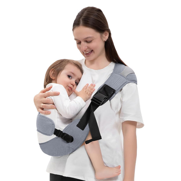 Baby Carrier Newborn to Toddler - Adjustable Sling Carrier for 25-60lbs, Comfortable