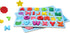 Alphabet and Number Puzzle Set, Wooden Upper Case Letter and Shape Learning Puzzles for 3-5 Year Olds
