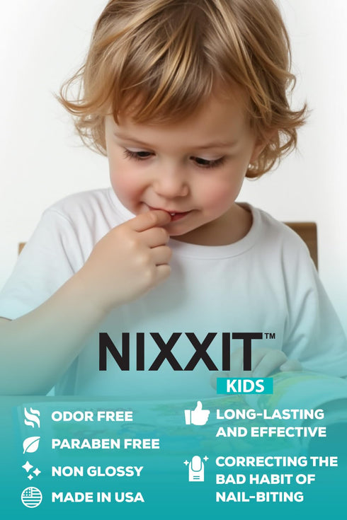 Nail Biting Prevention for Kids - Safe & Effective Thumb Sucking Deterrent, No Bite Nail Polish Pen for Age 3+