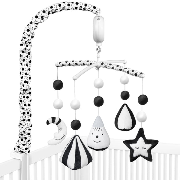 FEISIKE Baby Crib Mobile, Crib Toys Hanging with 35 Lullabies, 3 Modes