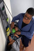 Black Travel Diaper Changing Station - Compact & Safe