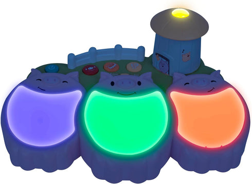 Set Little Piggie Drum Lights and Sound