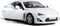 1:36 Diecasting Alloy Car Model - Toyota 86 Toy Car, Pull Back Vehicles for Toddlers Kids Gift (White)