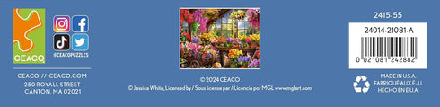 Ceaco Colorful Potting Shed 500 Piece Jigsaw Puzzle