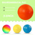 Playground Ball, 8.5 Inch Kickball for Kids and Adults, Indoor & Outdoor Dodgeball Handball Schoolyard Game