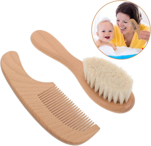 Shampoo Hair Brush Comb Scalp Scrubber Detangler Brush Gentle Soft Bristle Bath Newborn Scalp Cleaning Tool Easy
