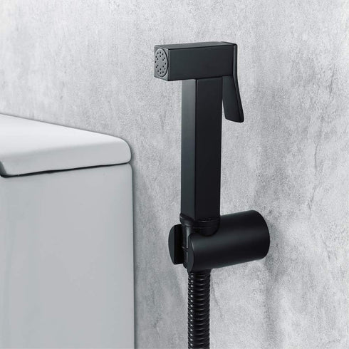 XKHLQLPEF Set Bidet Sprayer with Single Cold Water Portable Cloth Diaper Washer Shower Sprayer Wall Mounted Bathroom