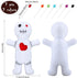 Kathfly 8 Pcs Voodoo Doll Set with Horror Doll, 7 Pcs Skull Pins, Creepy Dolls, Stress Relieving Toys