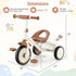 3 3-5 HONEY JOY Tricycle, Kids Trike Wheel Bike with Adjustable Seat, Removable Storage Basket, Tricycle for Years Old