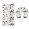 Changing Pad Cover & Nursing Pillow Cover, Neutral Breastfeeding Pillow Slipcover for