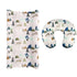 Changing Pad Cover & Nursing Pillow Cover, Neutral Breastfeeding Pillow Slipcover for