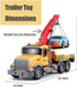 Large,1/18 4 Old,15" Rescue Tow Truck Toy Boy Toy for Age + Year