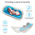 CDQL Mat,0 6 Baby Bath Pillow Pad,Infant Lounger Air Cushion,Newborn Bath Support Cushion,Anti Slip Cushion Seat,Soft