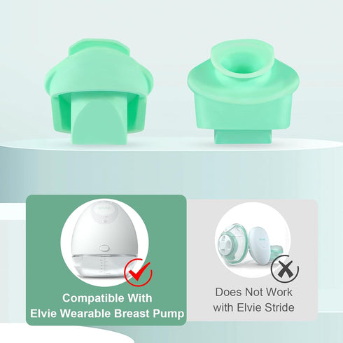Generic 6PCS Duckbill Valves Compatible with Elvie Wearable Breast Pump, Food Grade Silicone Duck Bill Valve