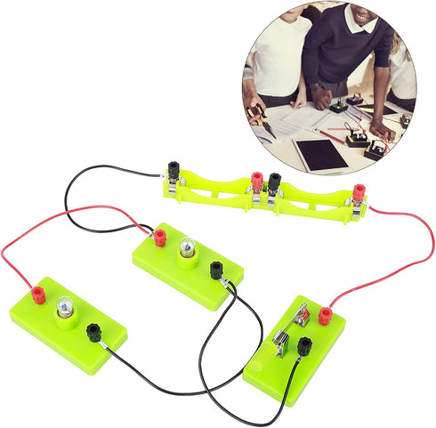 DIY Parallel Series Circuit Learning Kit for Kids - Educational Physics Experiment Tool for Basic Electricity Study
