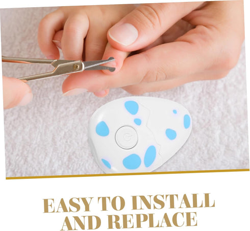 Trimmer NOLITOY Electric Nail Safe Nail Care for Cartoon Design Includes Grinding for Gentle Manicure