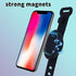 Penitue 5pcs Universal Phone Mount Kit, Magnet Adjustable Stroller Phone Holder with Magnetic Sheets Gasket & Lanyard