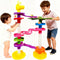 WEofferwhatYOUwant Potty Ball Drop Tower Toddler STEM 22 Piece Toy with Lemon